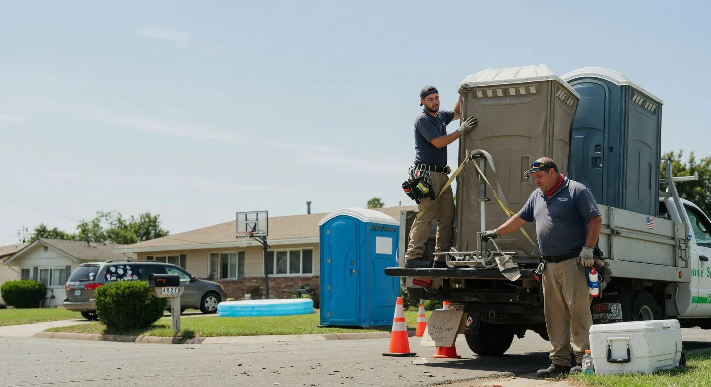 Porta Potty Rental in Great Bend, KS near me