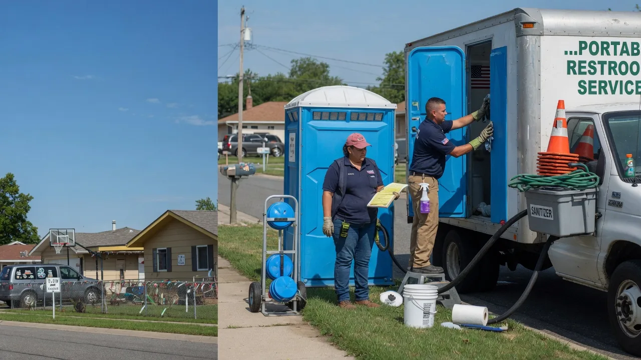 Portable Toilet Rental in Great Bend, KS near me